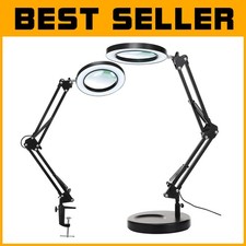LED Magnifier Lamp with 10x