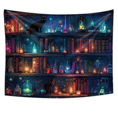 Halloween tapestry witches - tapestry,