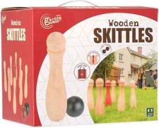 Garden Skittles Wooden Set