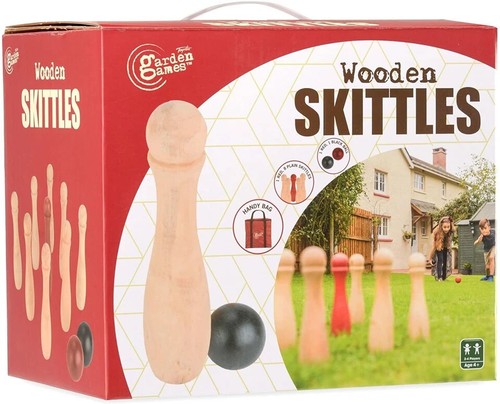 Garden skittles wooden - garden, set