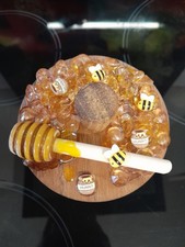 Clear Honey Jar Glass Honey