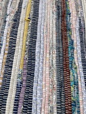 Bell Tent Boutique Chindi Rag Rug – Hand Loomed 5m half moon