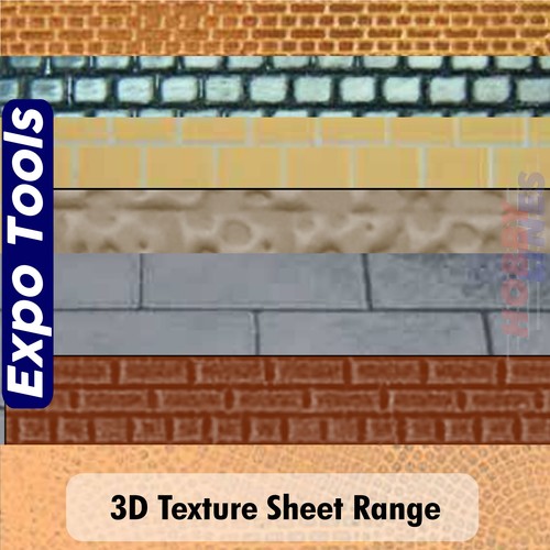 Textured sheet range - textured, expo