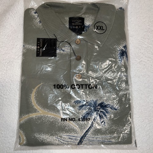 Vintage cotton traders polo - traders,