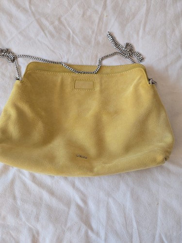 Reiss yellow suede bag - yellow,