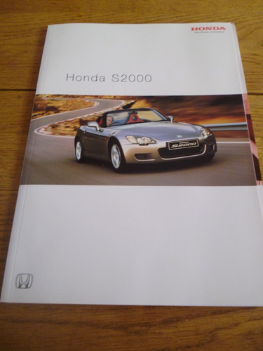 Honda s2000 brochure late - s2000,