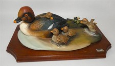 Bossons Mallard & Ducklings Figurine Crown Collection Alice Brindley
