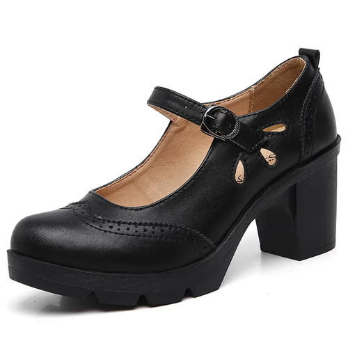 Women mid block heel - women's,