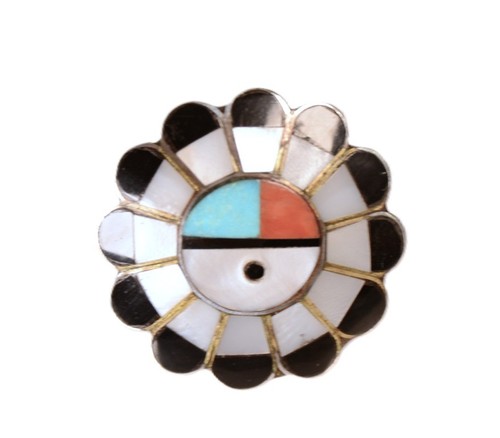 Zuni pueblo full sunface - pueblo,