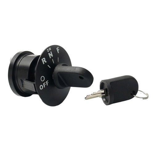 Ignition key switch black - ignition,