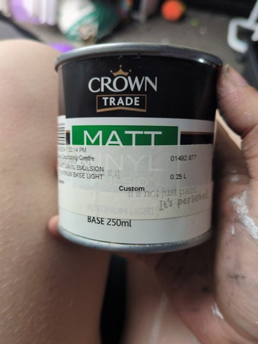 Paint tester pots grey - paint,