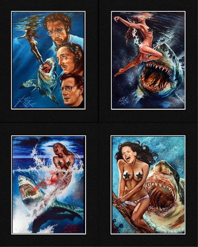Jaws collection 4 - collection, mounted