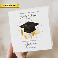 Personalised Graduation Card
