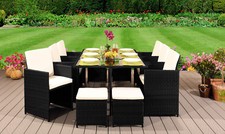 10 Seater Rattan Garden