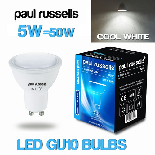 Pack led gu10 3w - 5,