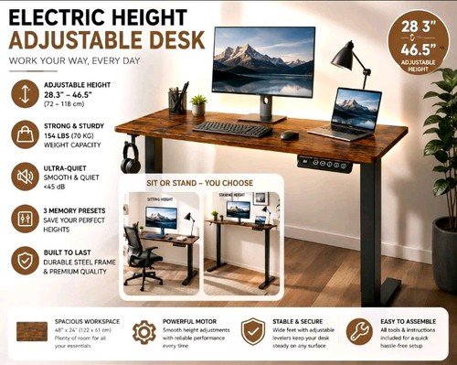 Gamork electric standing - 48",