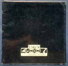 FERRARI 400i AUTOMATIC LF Car Sales Brochure Feb 1981 #N.202/81