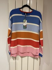 Joules 10/12 Uma Multi stripe