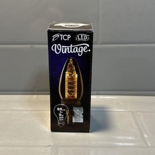 TCP SES/E14 LED Twist Etched