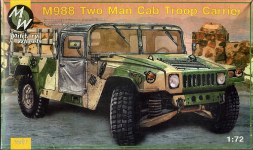 Military wheels 72121 72 - 72121, 1/72