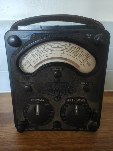 Vintage universal avometer - universal,