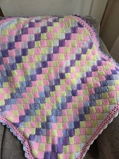 A Small crochet Baby Blanket