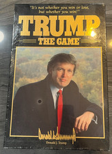 Trump The Game Board Game 1989 Factory Sealed !!! Milton Bradley Very Rare!!