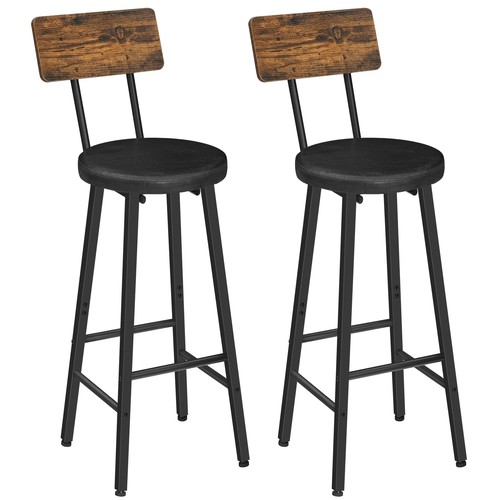 Bar stools set pu - of, 2