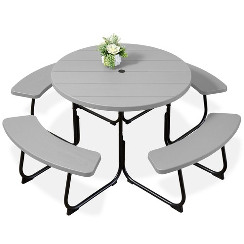 Light gray person circular - gray,
