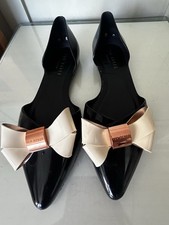 Ted Baker Black Twinkle Toes Flat Shoes EU40/uk7