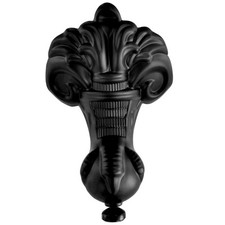 Set of 4 Matt Black Ball &