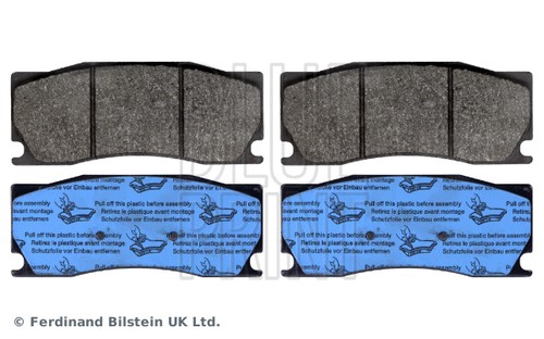 Front brake pad set disc - front,