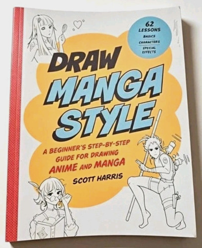 Draw manga style scott harris - style,