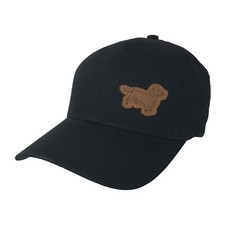 Dachshund Daxi Gifts, Heavy Cotton Baseball Cap,Sausage Dog Hat. Black/Tan