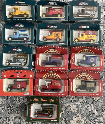Vintage corgi ford vans cars - corgi,