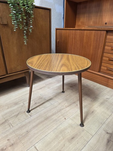 Vintage mid century round side - century,