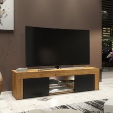 TV Stand 130cm Matt Oak Body