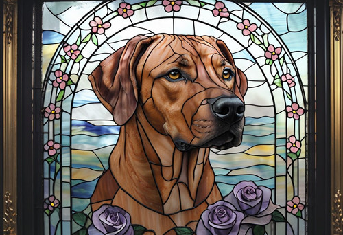 Rhodesian ridgeback faux - ,