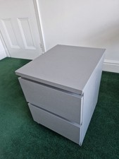 IKEA Grey Bedside Cabinet