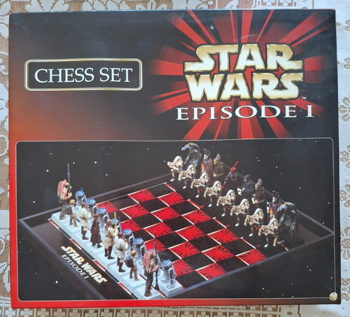 Star wars episode chess set - chess,