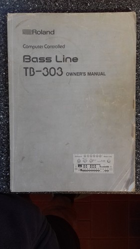 Roland 303 original - tb, manual