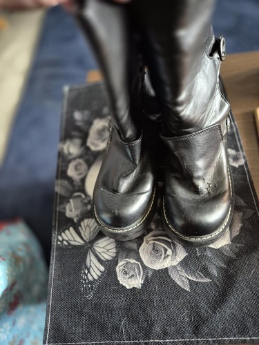 Black rocket dogs boots - black, size