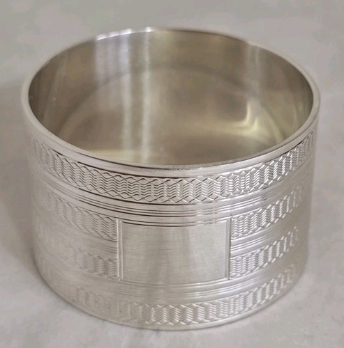 Antique sterling silver napkin