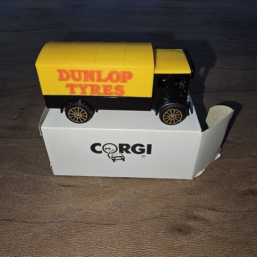Corgi die cast dunlop truck - cast,