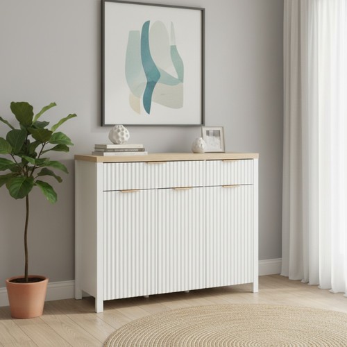 Wood sideboard drawers - 2, 3