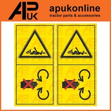 2x PTO Guard Safety Shield