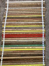 Lot of 37 Vintage Wooden