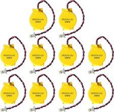 5 or 10PACK 3V CR2032 CMOS