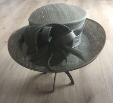 Ladies Hat Wedding Hat Races Olive Green Dupion Silk Hat By John Lewis