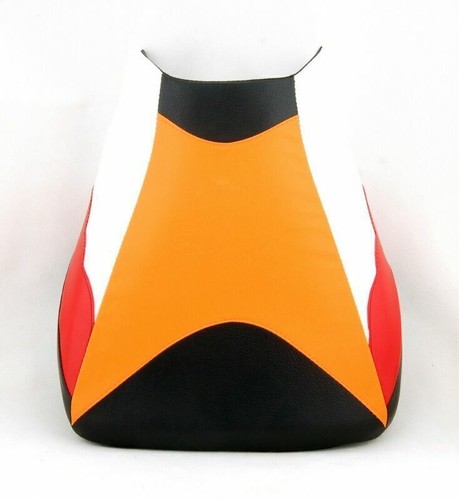 Front rider seat - front, leather